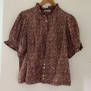 Doen dauphine blouse, large, Euc